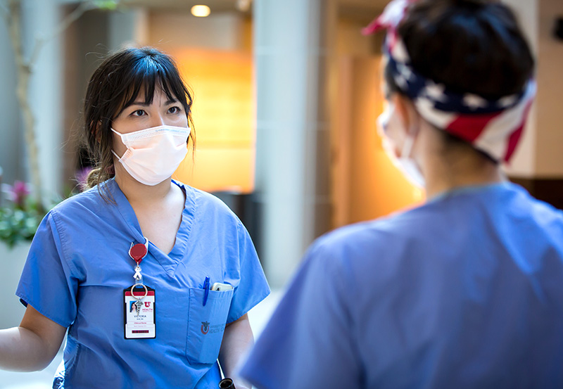 nurses standing